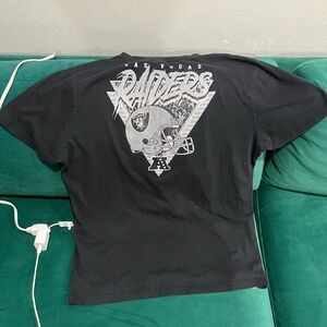 Las Vegas Raider Tee shirt with Back print official NFL